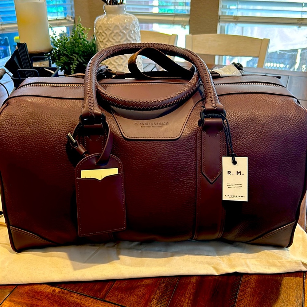 R.M. WILLIAMS Farrier overnight bag